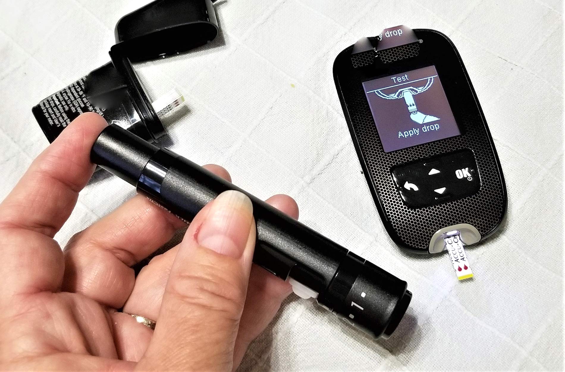 How do I test my blood sugar levels?