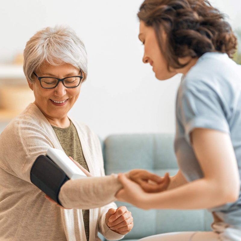 What is a blood pressure test?