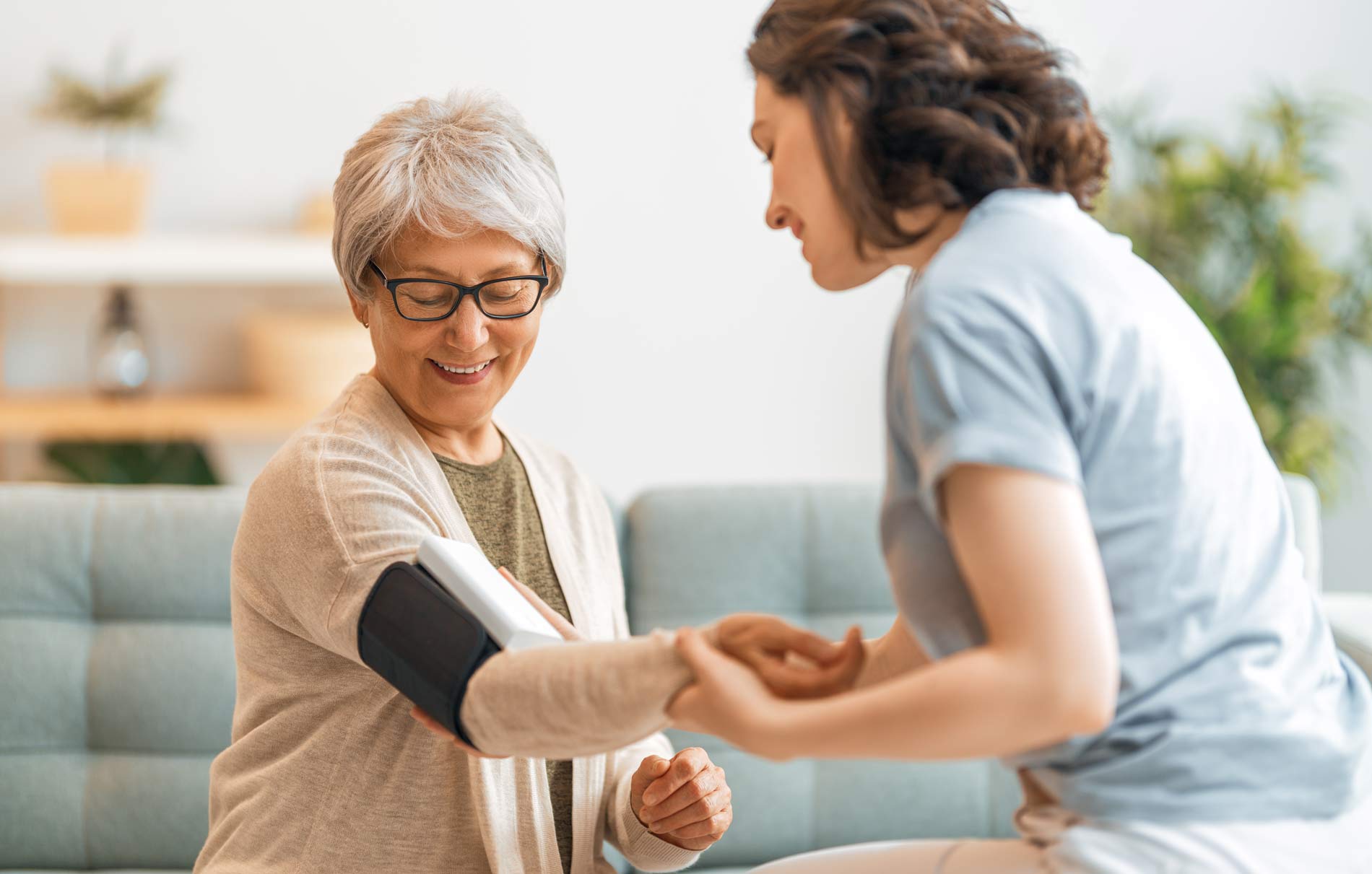 What is a blood pressure test?
